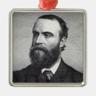 Charles Stewart Parnell Metalen Ornament
