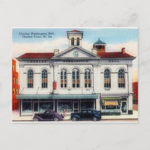 Charles Town Hall, Charles Town, Verenigde Staten Briefkaart
