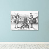 Charles V, hertog van Lorraine en Bar, met Canvas Afdruk (Insitu (Houten vloer))