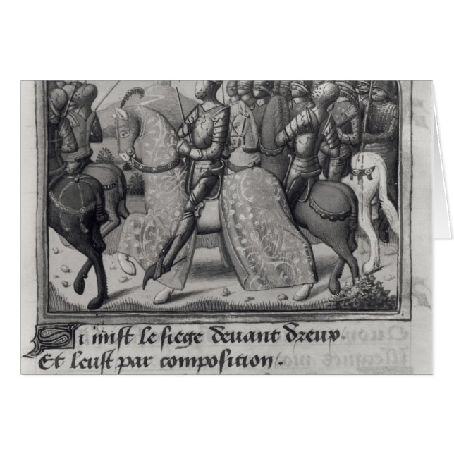 Charles VII en Joan of Arc bij het Siege van (Voorkant Horizontaal)