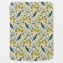 Charles Voysey Tussen de bladeren met Bluebirds