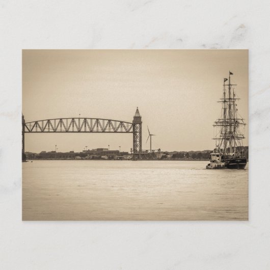 Charles W. Morgan 38th Voyage Briefkaart (Voorkant)