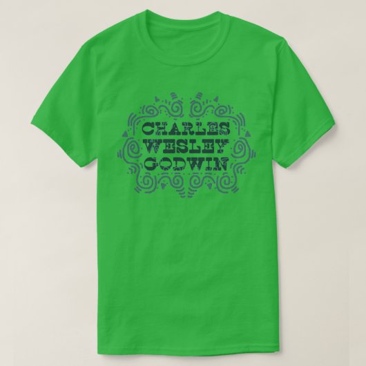 Charles Wesley godwin grafiti T-shirt (Design voorkant)