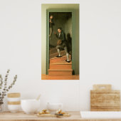 Charles Willson Peale De Staircase-groep Poster (Keuken)