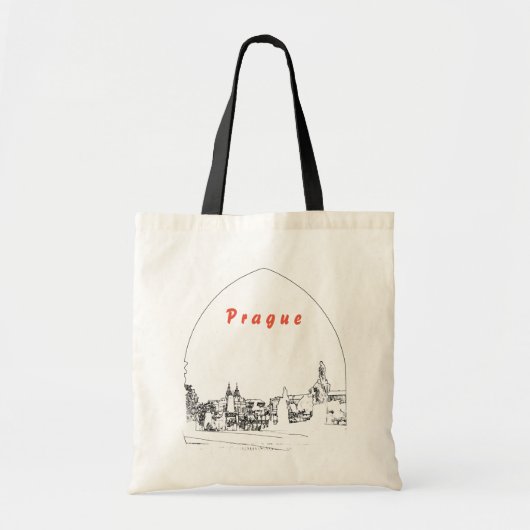 Charlesbrug in Praag Tote Bag (Voorkant)