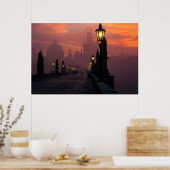 Charlesbrug Praag Poster (Keuken)