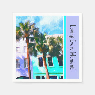 Charleston Bachelorette Party Papier servet