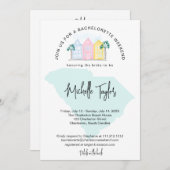 Charleston Bachelorette Weekend Kaart (Voorkant / Achterkant)