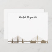 Charleston Caroline du Sud Carte pour notes d'or F (Devant / Derrière)