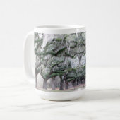 Charleston Chênes Arbres Café Mug (Devant gauche)