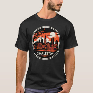Charleston City South Carolina Verenigde Staten T-shirt