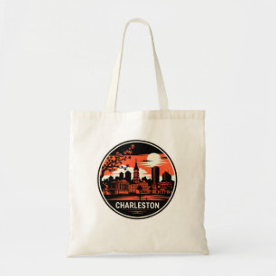 Charleston City South Carolina Verenigde Staten Tote Bag