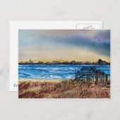 Charleston Coastline Briefkaart (Voorkant / Achterkant)