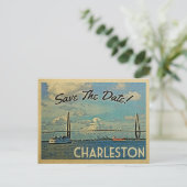 Charleston Enregistrer La Date Cartes Postales Vin (Debout devant)
