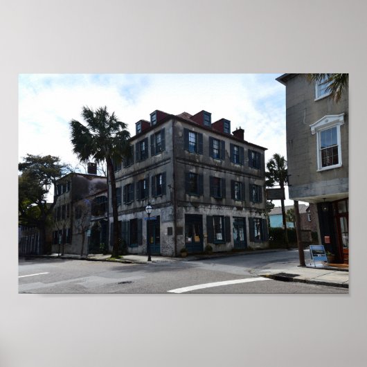 Charleston French Quarter ARt Gallery Poster (Voorkant)
