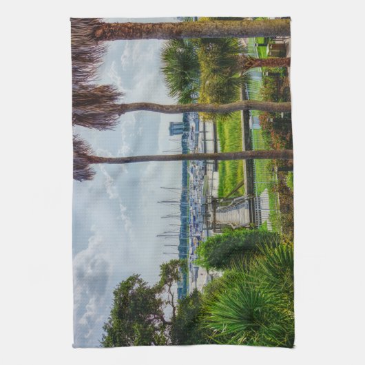 Charleston Harbour Theedoek (Verticaal)