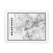 Charleston Kaart Magneet (Horizontaal)