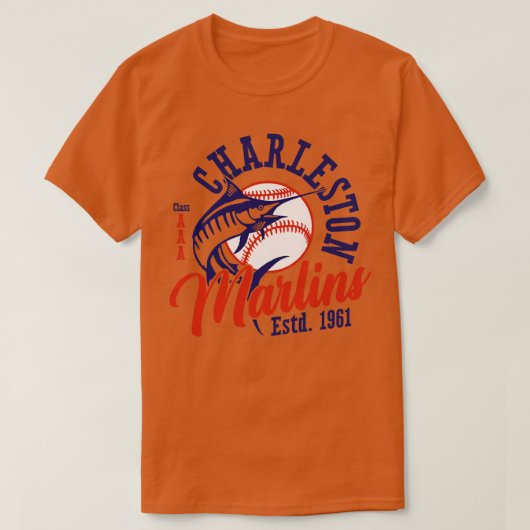 Charleston Marlins T-shirt (Design voorkant)