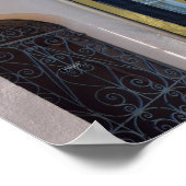 Charleston Rainbow Row Poster (Hoek)