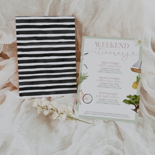 Charleston SC Bachelorette Route Kaart