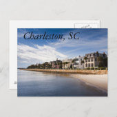Charleston, SC briefkaart (Voorkant / Achterkant)