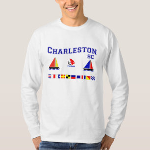Charleston SC Signal Flags T-shirt