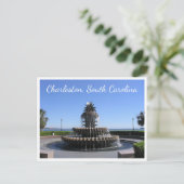 Charleston SC South Carolina, VS Waterfront Park Briefkaart (Staand voorkant)