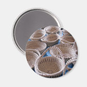 Charleston SC Sweetgrass Paniers Magnet (Recto/Verso)
