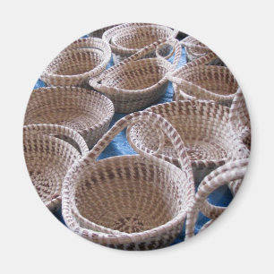 Charleston SC Sweetgrass Paniers Magnet