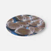 Charleston SC Zoetgrasbeugels Papieren Bordje (Gekanteld)