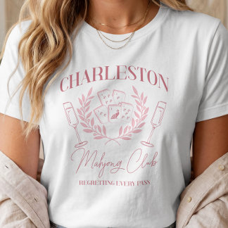 Charleston Social Club Mahjong  T-shirt
