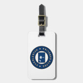 Charleston South Carolina Bagagelabel (Voorkant verticaal)