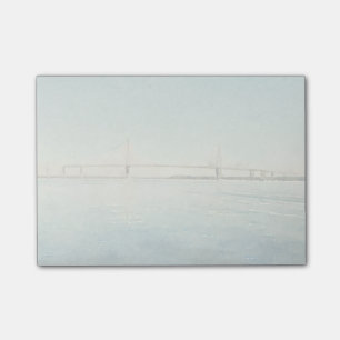 Charleston South Carolina Bridge Waterverf Print Post-it® Notes