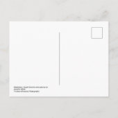 Charleston South Carolina Briefkaart (Achterkant)