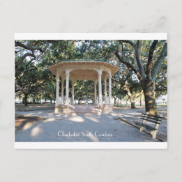 Charleston South Carolina, Gazebo, Battery Briefkaart
