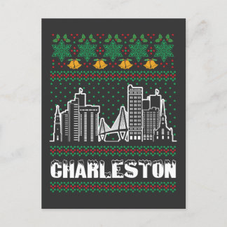 Charleston South Carolina Lelijke Kerstmis Briefkaart