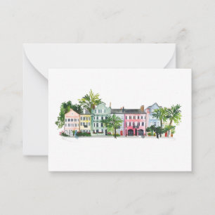 Charleston South Carolina Notitiekaartje