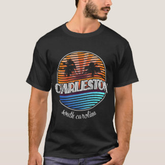 Charleston South Carolina Palm Tree T-shirt