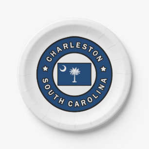 Charleston South Carolina Papieren Bordje