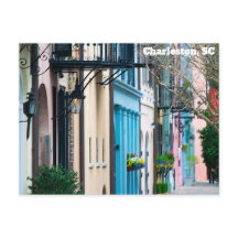 Charleston South Carolina Rainbow Row Houses