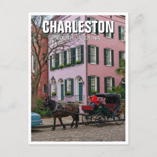 Charleston South Carolina Reizen Briefkaart