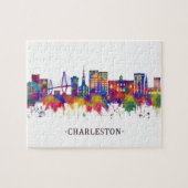 Charleston South Carolina Skyline Legpuzzel (Horizontaal)