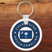 Charleston South Carolina Sleutelhanger (Voorkant)
