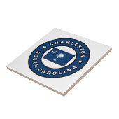 Charleston South Carolina Tegeltje (Zijkant)