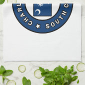 Charleston South Carolina Theedoek (Gevouwen)