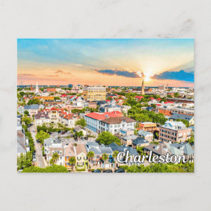 Charleston, South Carolina, Verenigde Staten Briefkaart