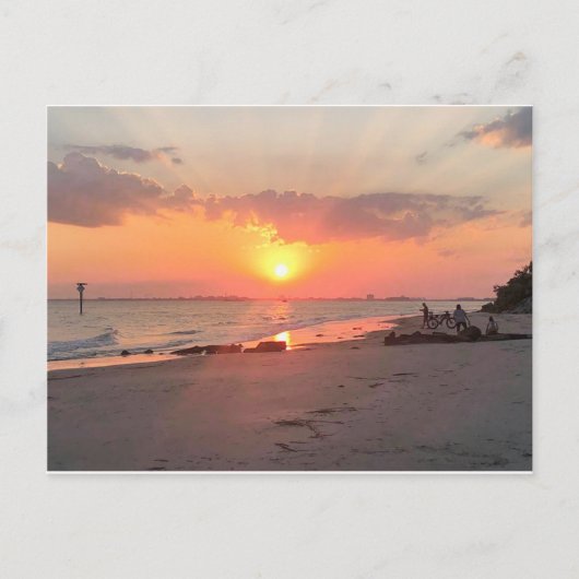 Charleston Sunset Briefkaart (Voorkant)