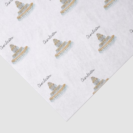 Charleston tissue papier (Detail)