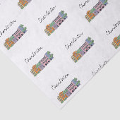 Charleston Tissuepapier (Detail)