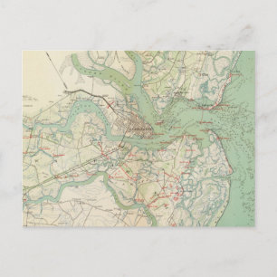 Charleston, verdediging briefkaart